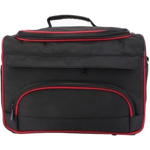 Nageltas Opslag Organizer Grote Opslag Cosmetische Zakken Nail Art Gel Polish Fles Make-up Tas Kappers Travel Organizer Toilettas Nail Gereedschap Borstel Tas, Zwart, Eén maat