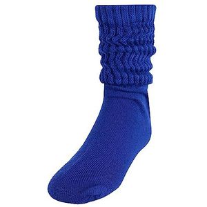 CTM Superzachte slouch sokken voor meisjes (1 paar), Royal Blauw, one size