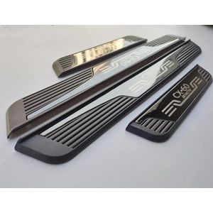 RVS - Instaplijsten - Voor Mazda CX60 2023 - 4 Stuks - Antislip Kras Scuff Accessories
