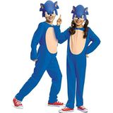Disguise Sonic The Headgehog Carnavalskostuum, 2-delig, 127-136 cm, 7-8 jaar oud