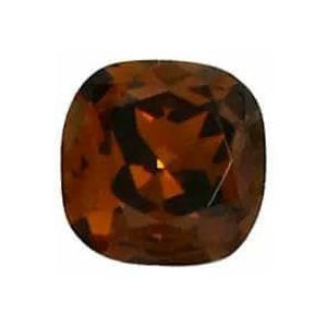 Vierkante pointback lijm op edelstenen strass steentjes K9 glas nail art diamant voor kleding sandalen stenen en kristallen applicatie - gerookte topaas - 18mm - 5 stuks