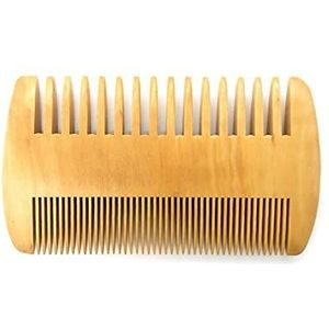DieffematicSZ kam Wooden Comb Double Faced Peach Wood Comb Wooden Comb