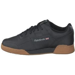 Reebok Unisex's Workout Plus Sneaker, Veelkleurig Zwart Carbon Classic Rood Reebok Royal Gum, 42.5 EU