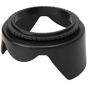 4-in-1 lenskap set met rubberen lenskap, kap, lensdop en reinigingsdoek voor het elimineren van zijlicht (72 mm)