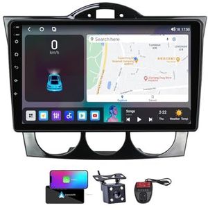 Android 13 9 Inch 2 Din QLED Autoradio Voor Mazda RX-8 SE 2003-2008 - Camera DVR GRATIS - Steun Carplay Android Auto DSP Stuurwiel FM RDS DAB WIFI 4G Bluetooth 5.0 Split-Screen(NF-5)
