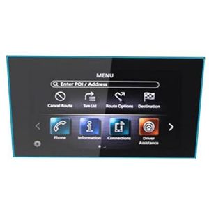 Displaybeschermfolie Voor Infiniti QX80 2021 Auto Dashboard Gehard Glas Beschermfolie Navigatie Schermbeschermer(Lower Screen)