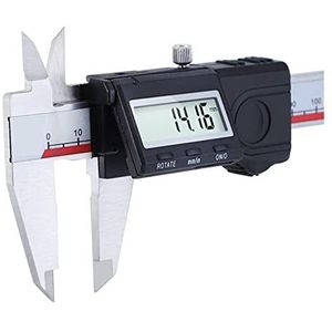 Digitale Schuifmaat 0-150mm 6 ''Linkshandig Schuifmaat Metrisch/Inch Rvs Elektronische Micrometer meetinstrument Houtbewerkingsgereedschap