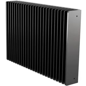 FULIMEI W300mm×D50mm×H200mm DIY Radiator CNC Aluminium Koellichaam for Eindversterker Chassis Audio Case Gebruik for Warmteafvoer