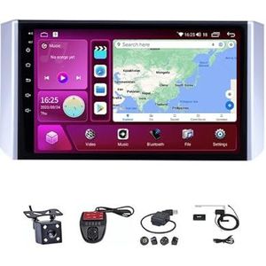 Android Autoradio Video Multimedia Speler, 9 Inch Touch Screen Radio Plug And Play Autotoebehoren met Bluetooth En Navigatie En Achteruitrijcamera Voor Mitsubishi Xpander 2017-2020(M700S 4G+WIFI 8G+