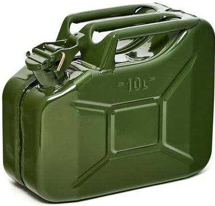 BW - Brandstof Jerrycan - Olijfgroen - 10 Liter - TÜV-getest en UN-goedgekeurd