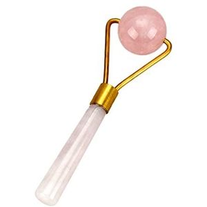 Massage Bal Jade Roller GuaSha Schrapen Face-Lift Tool Roze Kristal Energie Steen Terug Relax Body Massager 1 Stks