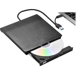 USB 2.0 Externe Dvd-lezer USB-A Cd-speler Brander Lector Recorder Optische Schijven For Pc Laptop Notebook Computer Soepele werking