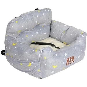 Hondenbed Cute Little Point Reizen Auto Voertuig Huisdier Stoelhoes Kat En Hond Zacht Nest Huisdier Voertuig Tas Stoelhoes Bank Buiten Reizen (Color : Type A-Pentagram)