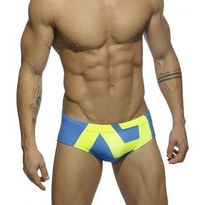 Mens Swimming Trunks Men'S Summer Beach Short Low Waist Swimming Briefs Swimwear Surf Surfing Trunks Beachwear Swimsuit-Sky Blue-Xl