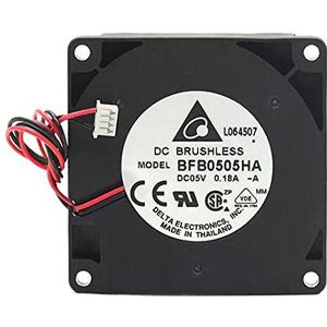 50mm BFB0505HA-A Fan 5V 0.18A 5010 Side Turbine Blower Fan