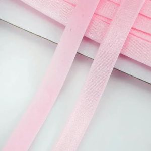 10 meter 8/10/12 mm beha elastische band ondergoed riem rubberen band Shouder naaien elastische linten tapes DIY kledingstuk accessoires-roze-10mm-10meter