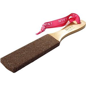 NYK1 Smoothie pedicure voetvijl – natuurlijk golvend hout verwijdert droge, ruwe eelt. Voetafwrijving voor uitgeruste, zijdezachte voeten, perfect als cadeau of voor dagelijks gebruik.