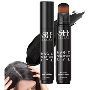 Haarkleurstift – draagbare en comfortabele stift voor het verven van haar | stick voor zwart haar in complementaire kleur eenvoudig te gebruiken voor alle haartypes