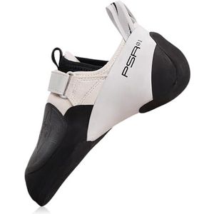 EVOLV Zenist LV Klimschoen voor wedstrijden, boulderen en training board klimbing, 2000 Grijs Wit, 44.5 EU