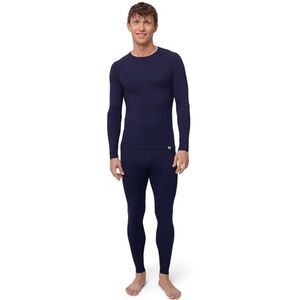 DANISH ENDURANCE - Thermo Ondergoed Set - Donker Marineblauw - Merino Wol