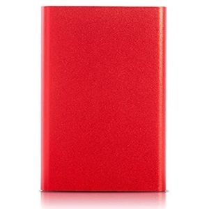 Metalen externe harde schijf Hdd2tb / 500gb / 320 gb, Usb3.0 draagbare externe opslag back-up, geschikt voor pc desktop, Macbook, laptop, Ps4, Xbox, Smart TV (1 TB, rood)