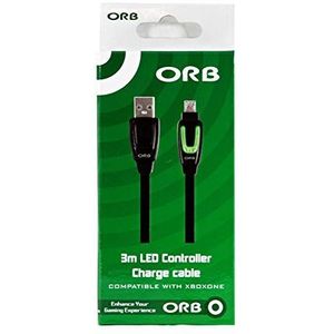Xbox One - LED Controller Charge Cable 3m (ORB compatible)