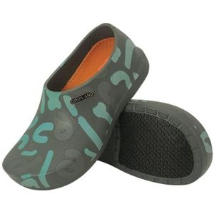 GRIPLAND Slipbestendige chef-koksschoenen, tuinklompen, waterdicht, uniseks, Abc, 40.5 EU