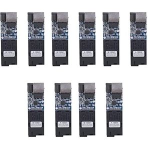 Goufride 5 paar optische mini-glasvezelconverters 10/100 Mbps enkele modus 20 km glasvezel SC-poort glasvezelschakelaar