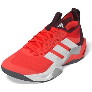 adidas Heren Rapidmove Advance 2 Training Sneaker, Lucid Rood Wit Aurora Ruby, 12.5 UK, Helder Rood Wit Aurora Ruby, 48 EU