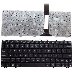 US RU SP LA UK BR PT Toetsenbord voor Eee PC 1025 1025C 1015 1015P 1015PE 1015B X101H X101CH 1015PX 1015BX 1015CX 1011PX(US Black)