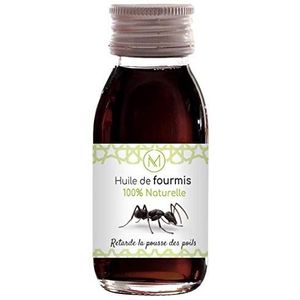 Biologische mierenolie, 60 ml, voor het vertragen van de haargroei