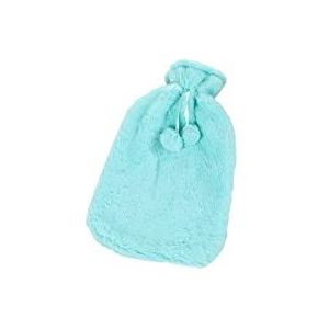 DieffematicRSD Warmwaterkruik Warmwaterkruik Kunstmatige konijnenbonthoes Warmwaterkruik Pluche stoffen hoes Handwarmerhoes Verbrandingsbeveiliging for warmwaterzak (Color : Blue)