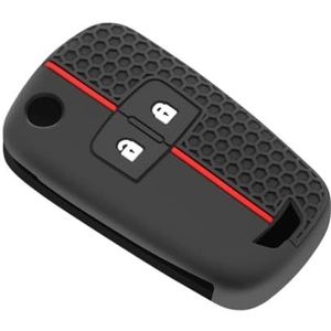 Sleutelbehuizing houder 2 Knoop Shell Van De Auto De Verre Sleutelhanger Dekking Geval Voor Opel Astra J Corsa D Zafira C Mokka Insignia Cascada Karl Adam Meriva Sleutelbehuizing