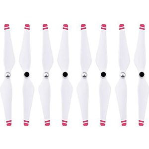 Drone Accessories For DJI Phantom 3 Geavanceerde Standaard Professionele for SE Vision 9450 Propeller Props Drone Vervanging for Blade Accessoire Onderdelen 4 pairs (Color : 8pcs red)
