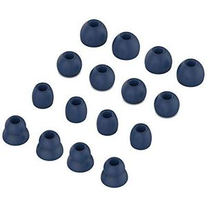 Tencloud Oortips compatibel met Powerbeats Pro-oortelefoons, vervangende in-ear oordopjes tip cups zachte siliconen kussens hoezen 8 paar 4 maten voor Powerbeats Pro/Powerbeats 3 oortelefoons (blauw)