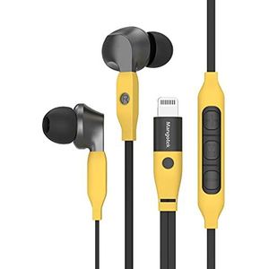 iPhone hoofdtelefoon met Lightning-connector, Apple MFi-gecertificeerde oordopjes voor iPhone 14/13/12/11/Pro Max