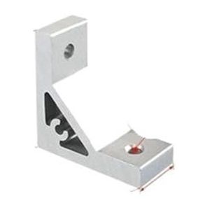 Aluminium profielen 2020 3030 4040 90 graden hoek 90 graden hoek aluminium profielen met hoekhouder, haakse accessoires van aluminium (3030 met vastener)