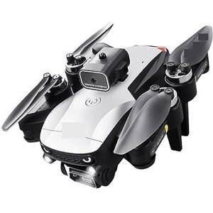 GPS-drone voor volwassenen met camera S2S Mini Drone 4k Profesional 8K HD Camera, Obstakel vermijden Luchtfotografie Borstelloze Opvouwbare Quadcopter Flying 25Min Opvouwbare RC Quadcopter (Color : W