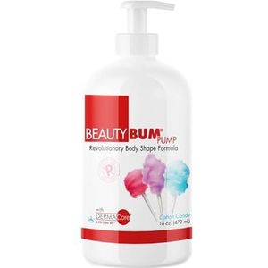 BeautyFit BeautyBum Pump Redefining Muscle Toning Lotion - Verstrakt en verstevigt de huid - Beeldhouwen en Toon probleemgebieden - Suikerspin - 473 ml