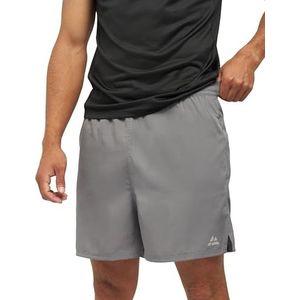DANISH ENDURANCE Sportshorts voor Heren, van Gerecycelde Materialen, Quick-Dry, Grijs, S
