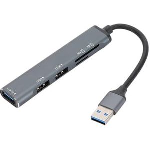 USB Hub Geheugenkaart Multi-port Uitbreiding Draagbare Docking Station 480 Mbps Adapter Computer Notebook Kantoor Splitter Dock