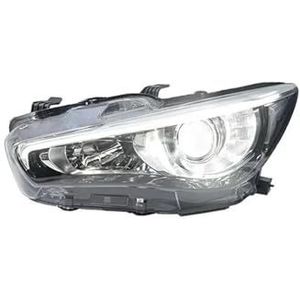 Auto Koplamp Lens Voor Infiniti Voor Q50 2014-2022 Voor Q50L Full Led Koplamp Montage Auto Licht Signaal Lamp LED Koplampen Auto(2pcs A)