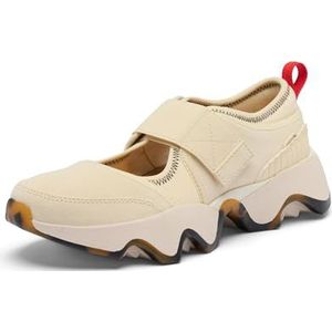 Sorel Dames Kinetic Impact Ii Mj Sneaker, Honey White/Bright Red, 9 UK