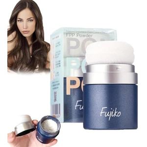 Fujiko Dry Shampoo, Fujiko Hair Powder, Fujiko Pon Pon Powder, Dry Shampoo Powder, Fluffy Powder for Lazy People, No-Wash Fluffy Powder(1pcs)