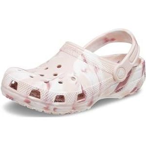 Crocs Unisex-Kind Classic Gemarmerde Klomp K Qzm Klomp, KWARTZ/MULTI, 4.5-5 Years, 17.4 cms (C11)