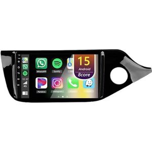 Android Radio voor Kia Ceed 2012-2016, 9 inch Touchscreen Autoradio met Wireless CarPlay Android Auto Bluetooth WIFI(RHD,8Core(6+128GB))