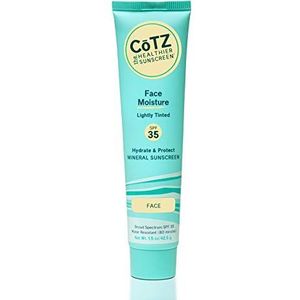 CoTZ Face Moisture Lightly Tinted Mineral Sunscreen Broad Spectrum SPF 35; 1.5 oz / 42,5 g