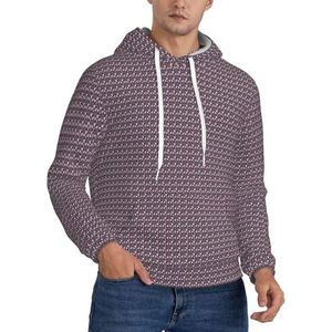 OAZCVBNN Rose Skull Print Unisex Fashion Hooded Pullover Casual Wear voor Outdoor Activiteiten en Camping, Zwart, XS