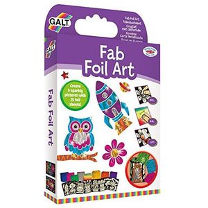 Galt Toys, Fab Foil Art, Craft Kit for Kids, Ages 6 Years Plus
