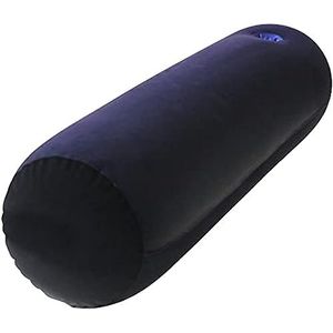 VAZZIC Cilinderkussens, lang steunkussen, opblaasbaar knuffelkussen, hoofdkussen, lendenkussen, rolkussen voor rugondersteuning